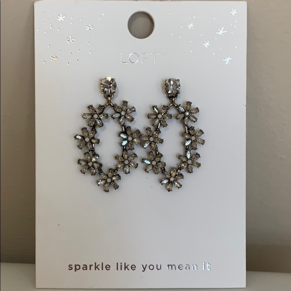 NWT statement earrings by loft